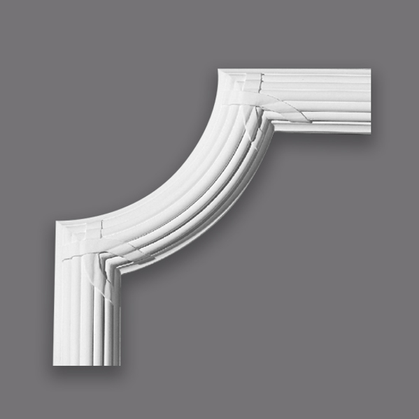 Large Reed & Ribbon Corner