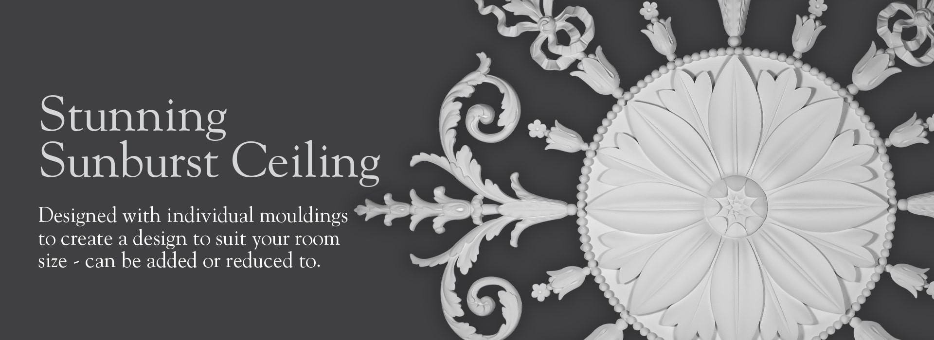 Stunning Sunburst Ceiling